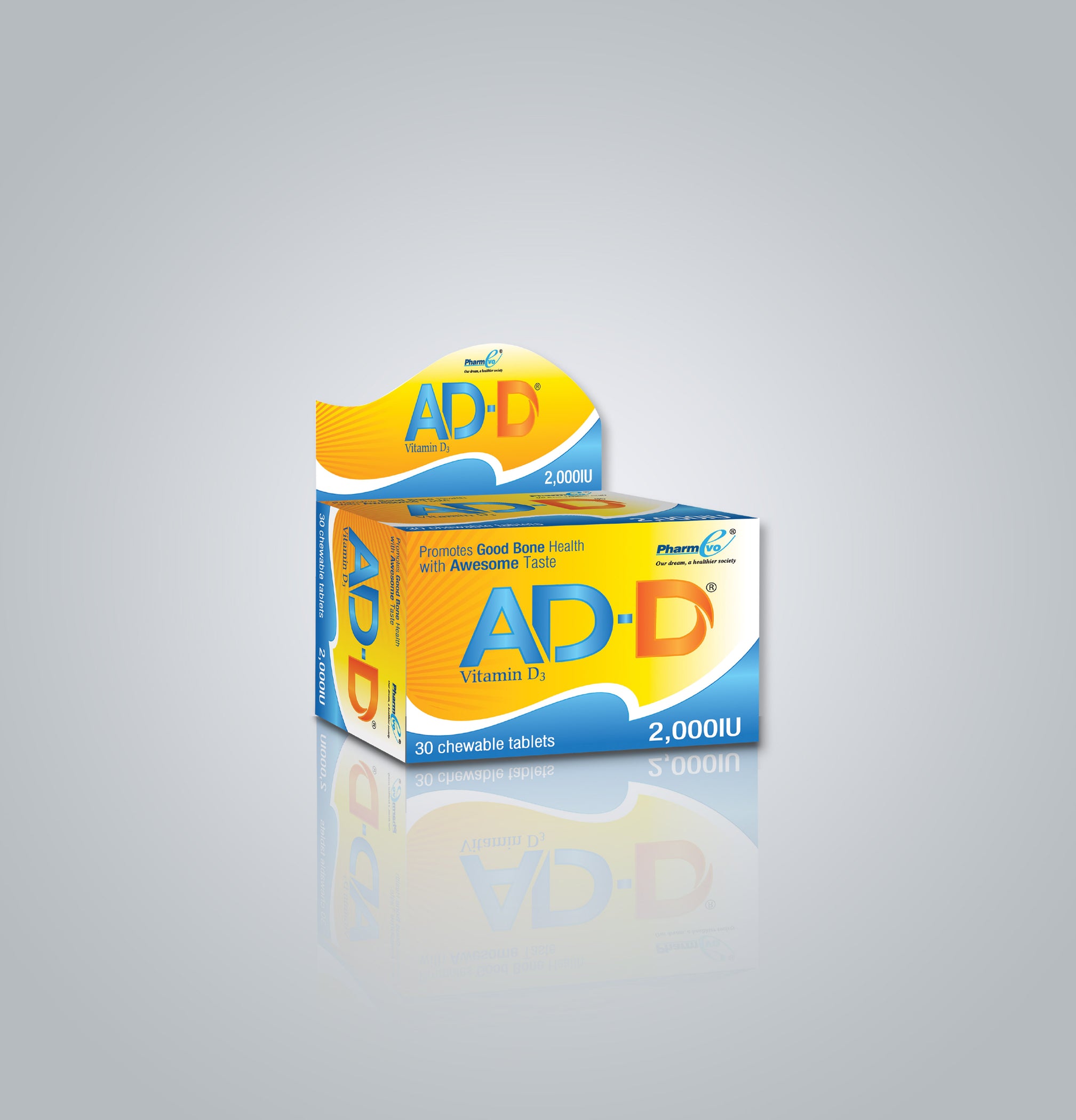 AD-D 2000 IU Vitamin D3 Chewable Tablets | Buy Online in Pakistan ...