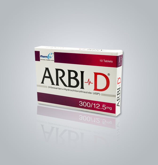 ARBI-D 300MG+12.5MG TAB