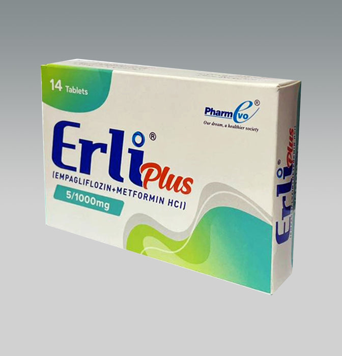 Erli Plus Tab. 5/1000mg CP 2X7's