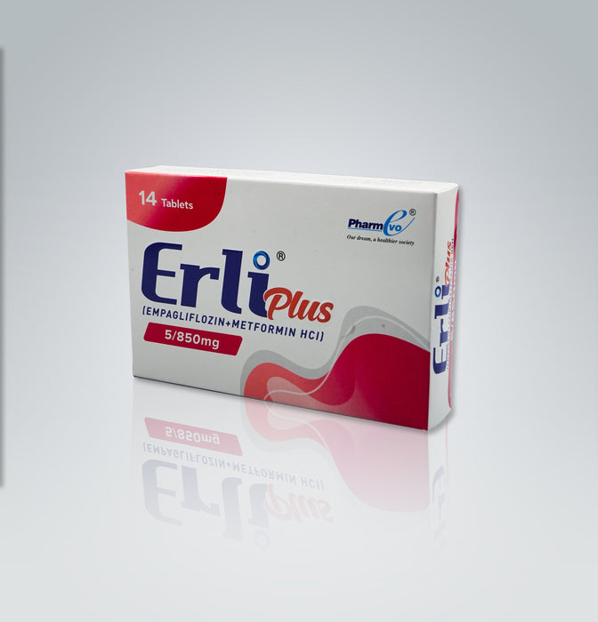 Erli Plus Tab. 5/850mg CP 2X7's