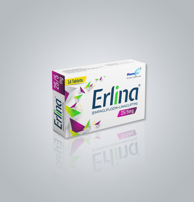 Erlina Tab. 25/5mg CP 2X7's