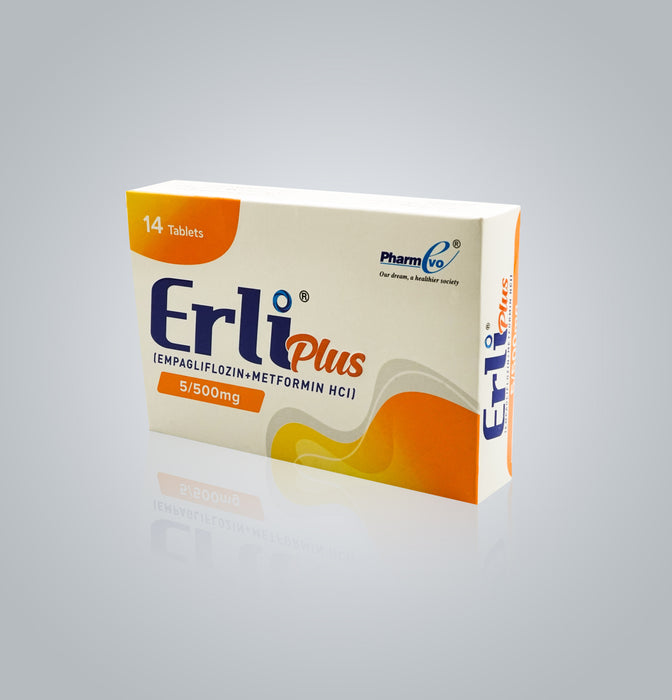 Erli Plus Tab. 5/500mg CP 2X7's