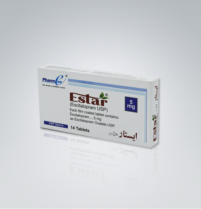 Estar Tab. 5mg CP 2X7'S