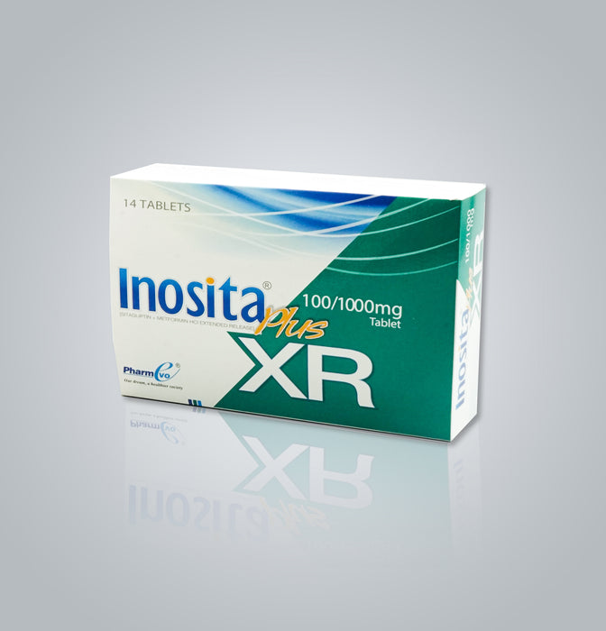 INOSITA Plus-XR100MG+1000MG TAB