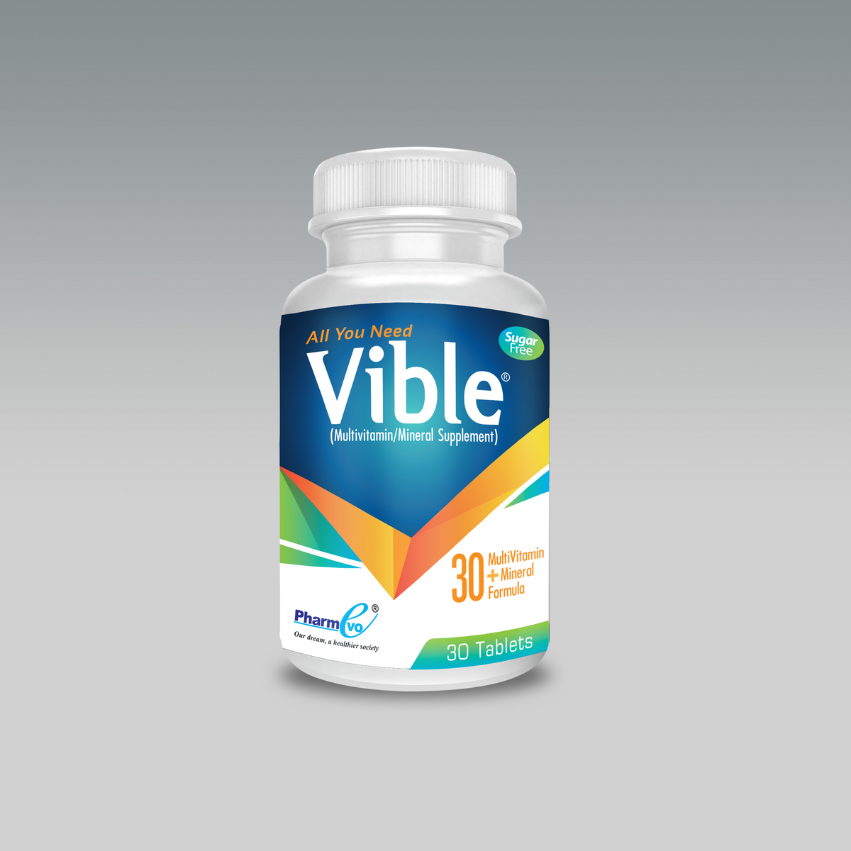 Vible Multivitamin Tablets for Men & Women | Daily Wellness Support ...
