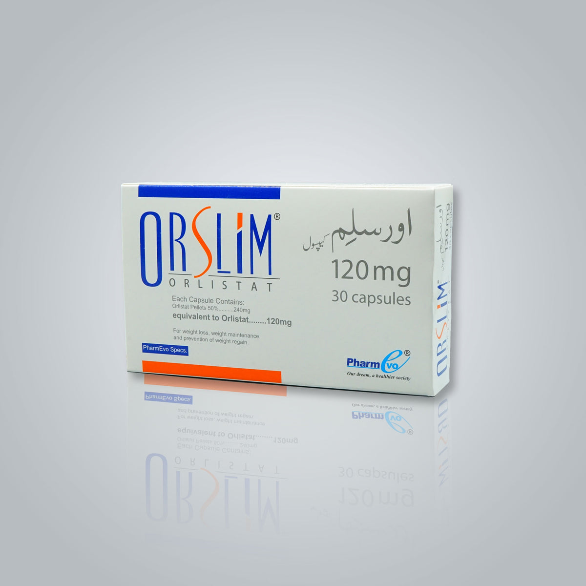 Buy ORSLIM 120MG Online in Pakistan — MyPharmEvo