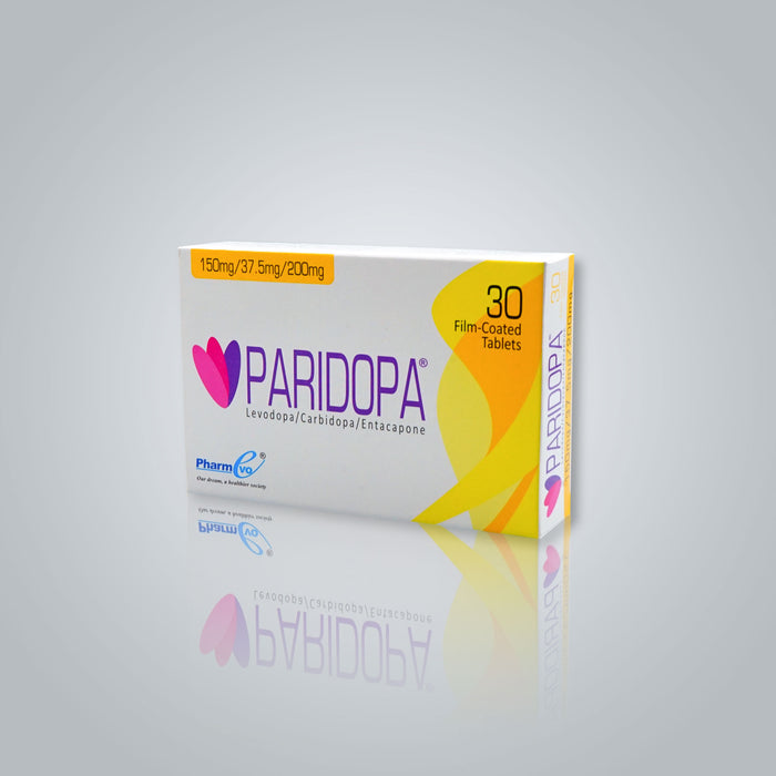 Paridopa Tab. 150/37.5/200mg CP 3X10's