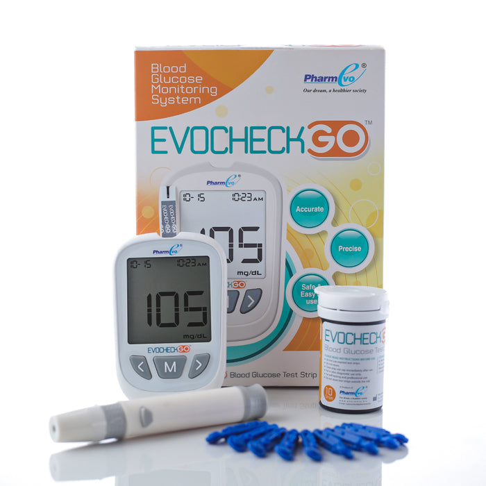 Evocheck GO Blood Glucose Monitor - Only Meter